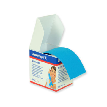 LEUKOTAPE K - TAPE NEUROMUSCOLARE BSN 5 m x 5 cm - azzurro