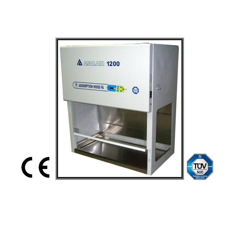 Cappa aspirante Asalair Carbo Mod. 1200/F.A. con filtro a carboni attivi per Gas Acidi - Acido Solforico - Acido Nitrico Cappa aspirante Asalair Carbo Mod. 1200/F.A. con filtro a carboni attivi per Gas Acidi - Acido Solforico - Acido Nitrico