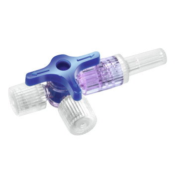 Rubinetto a 3 vie B.Braun Discofix - Blu - conf.50