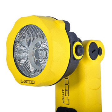 Torcia Atex L-3000 antideflagrante professionale con testina rotante ATEX Zona 0/20