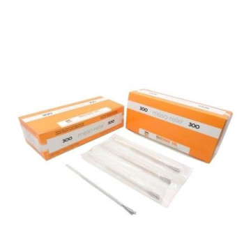 Ago per elettrolipolisi mesorelle 0,3 mm x 75 mm - Conf.12 pz.