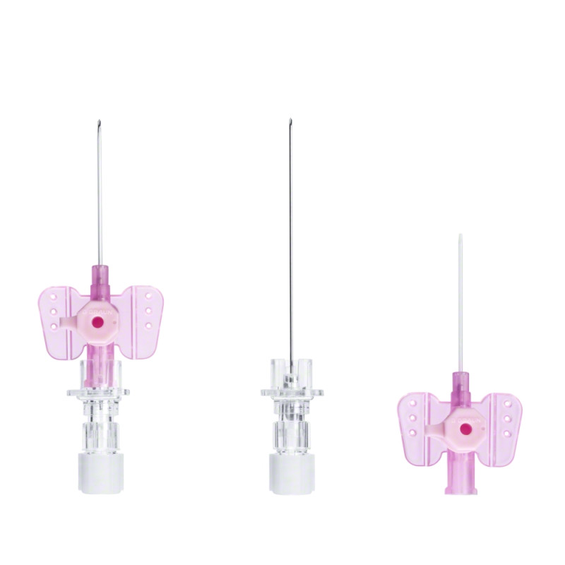Aghi cannula 2 vie B.Braun Vasofix Certo 20GX33mm Rosa, in PUR - conf.50 Aghi cannula 2 vie B.Braun Vasofix Certo 20GX33mm Rosa, in PUR - conf.50