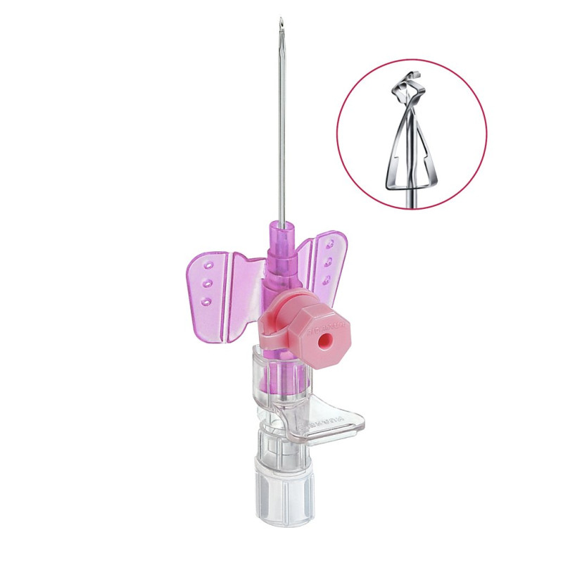Aghi cannula 2 vie B.Braun Vasofix Safety 18GX33mm Verde, in PUR - conf.50 Aghi cannula 2 vie B.Braun Vasofix Safety 18GX33mm Verde, in PUR - conf.50