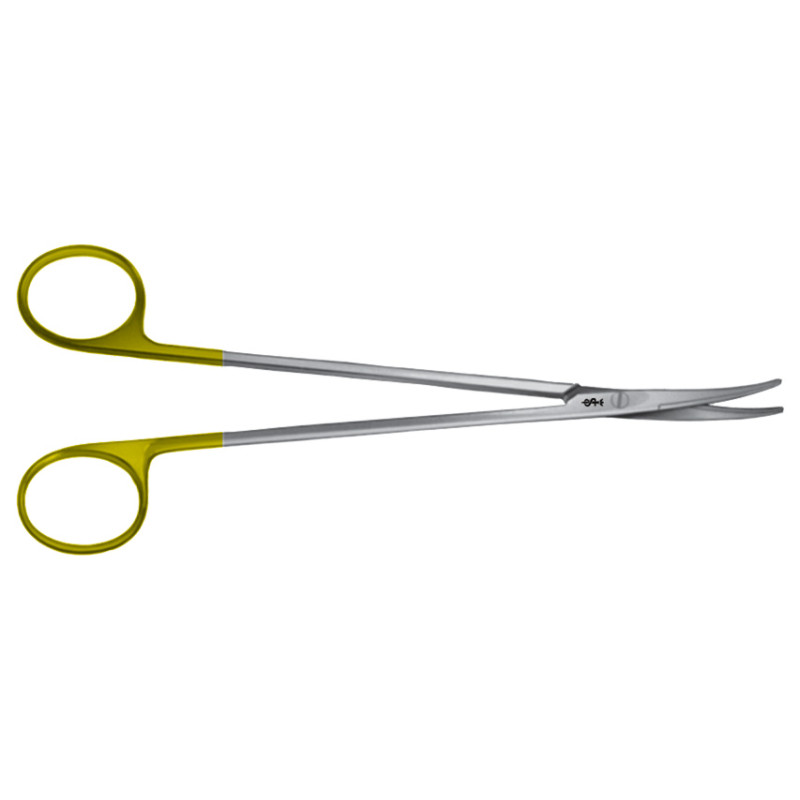 Forbici Metzenbaum Durotip Aesculap In Ct - Curve - Punte Smusse - 18 Cm - Bc263R Forbici Metzenbaum Durotip Aesculap In Ct - Curve - Punte Smusse - 18 Cm - Bc263R