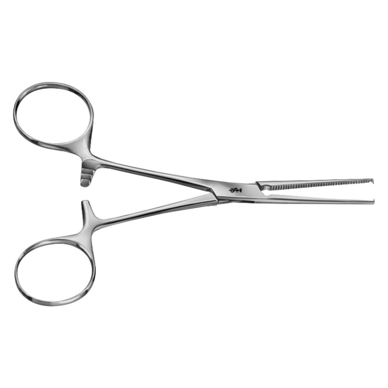 Pinza Emostatica Kocher Aesculap - Retta - Denti 1X2 - 14 Cm - BH614R Pinza Emostatica Kocher Aesculap - Retta - Denti 1X2 - 14 Cm - BH614R