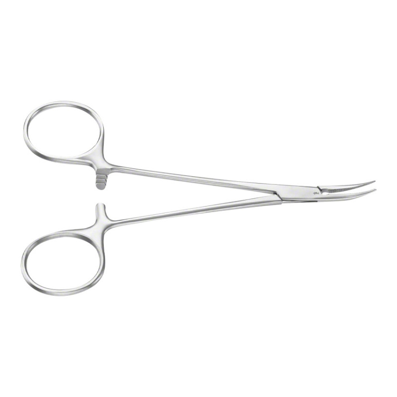 Pinza Emostatica Micro-Halsted Aesculap - Curva - 12,5 Cm - BH109R Pinza Emostatica Micro-Halsted Aesculap - Curva - 12,5 Cm - BH109R