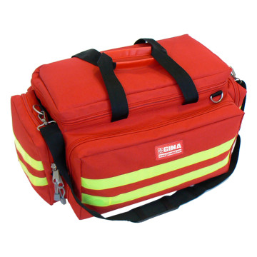 Borsa emergenza in cordura rossa Smart media
