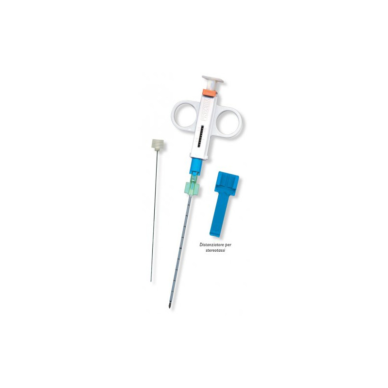 Ago per biopsia istologica semiautomatico ghigliottina (TRU-CUT) PRECISA 14GX100MM - conf.10 pz Ago per biopsia istologica semiautomatico ghigliottina (TRU-CUT) PRECISA 14GX100MM - conf.10 pz
