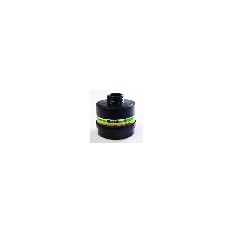 Filtri per maschera Tipo DIRIN 230 A2 per gas modello Polimask 330 e C 607 Filtri per maschera Tipo DIRIN 230 A2 per gas modello Polimask 330 e C 607
