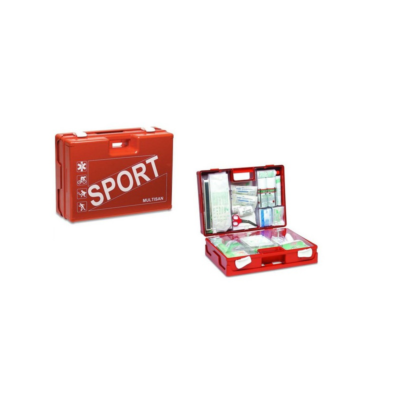 Cassetta pronto soccorso per attività sportive "Multisan Sport" Cassetta pronto soccorso per attività sportive "Multisan Sport"