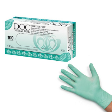 Guanti monouso per Dentisti DOC DENTAL LINE - Tg. S - lattice senza talco - Conf.100 pz.