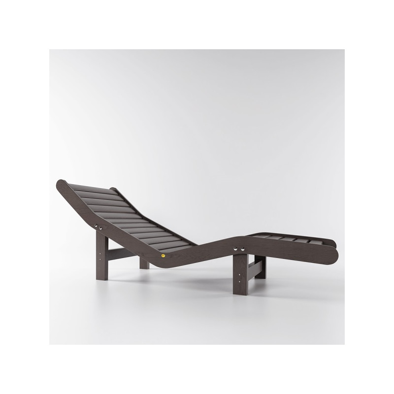 Lettino per Centro Benessere Chaise Longue - colore noce Lettino per Centro Benessere Chaise Longue - colore noce