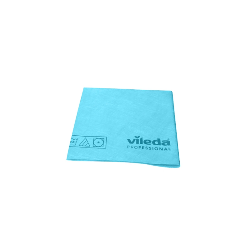 Panno in microfibra VILEDA MICROEVOLUX colore blu - conf.5 pz. Panno in microfibra VILEDA MICROEVOLUX colore blu - conf.5 pz.
