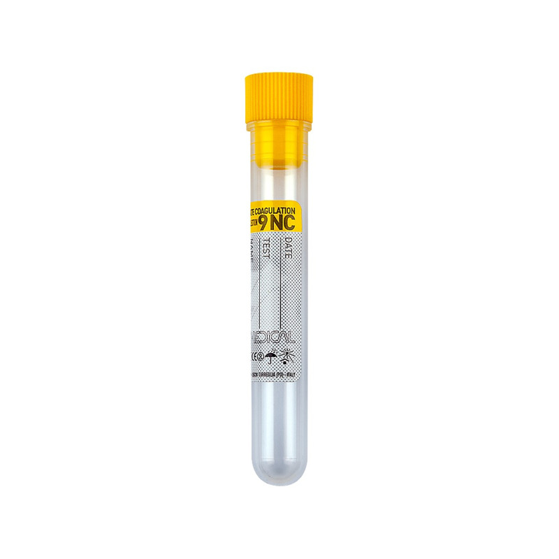 Provette 16x100mm - 0,5 ml Na C. 3,8% - Conf.50 pz. Provette 16x100mm - 0,5 ml Na C. 3,8% - Conf.50 pz.