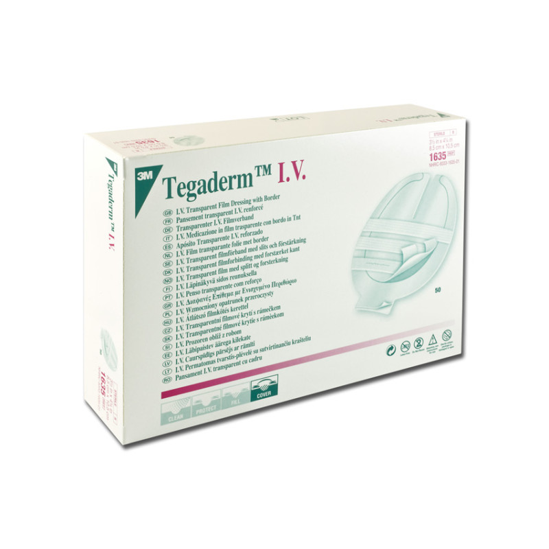 TEGADERM 3M I.V. STRIPS 8,5x10,5 cm - Conf. 50 pz. TEGADERM 3M I.V. STRIPS 8,5x10,5 cm - Conf. 50 pz.