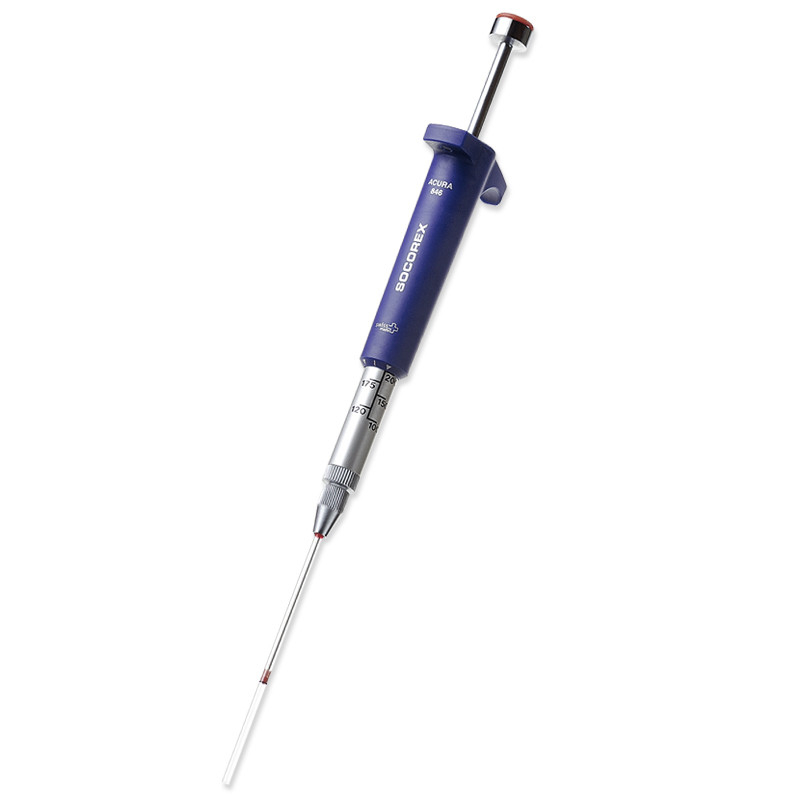 Micropipetta Socorex Acura Capillar 846 con Capillari da 100-200 ul Micropipetta Socorex Acura Capillar 846 con Capillari da 100-200 ul