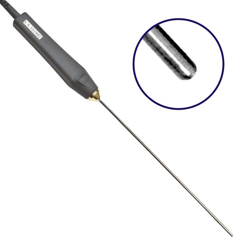 Sonda di temperatura a PT100- PT56L Puntale semisferico per misure in aria e liquidi Sonda di temperatura a PT100- PT56L Puntale semisferico per misure in aria e liquidi