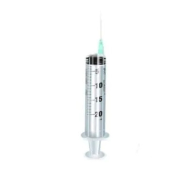 Siringa Pic 20 ml con Ago 21G Cono Eccentrico - conf. 100 pz.