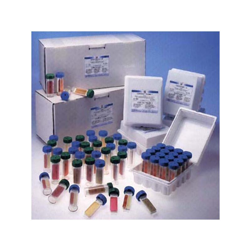 URITEST N - Mac Conkey Agar (rosso-viola), Cetrimide Agar (ambra chiaro), Cled Agar (verde)- confezione da 120 slide URITEST N - Mac Conkey Agar (rosso-viola), Cetrimide Agar (ambra chiaro), Cled Agar (verde)- confezione da 120 slide