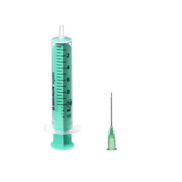 Siringa B.Braun Injekt 10 ml luer centrale - Ago 21Gx40mm - conf.100 pz.
