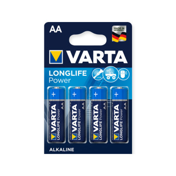 "S1" BATTERIE STILO VARTA H.E. - AA blister 4 pz.