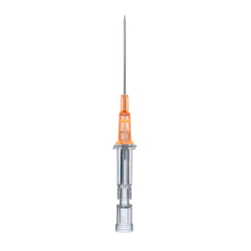 Introcan aghi cannula monovia senza alette 14Gx50mm - Arancione - Conf.50 pz.