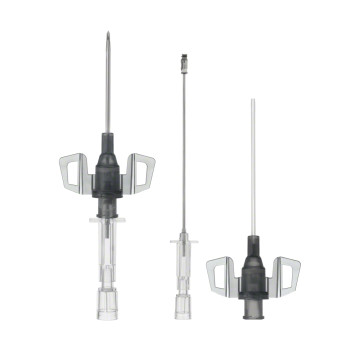 Aghi cannula 1 via B.Braun Introcan Safety 3 16Gx50mm Grigio, con alette, in PUR - Conf.50 pz.