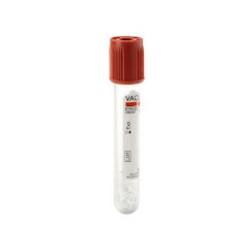 Vacutest Provetta 13x75 Granuli+ Attivatore tappo rusty Conf.100 pz