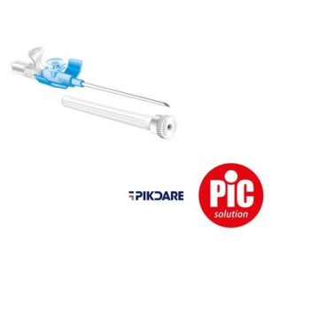 AGHI CANNULA 2 VIE CON DISPOSITIVO DI SICUREZZA Venopic 2 - G22x25 mm - Conf.50 pz