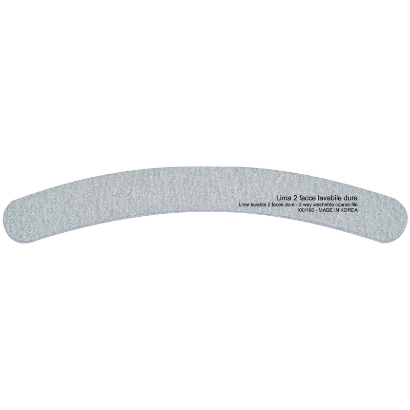 Lima Due Facce Lavabile Zebra - Dura 100/180 - conf.10 pz. Lima Due Facce Lavabile Zebra - Dura 100/180 - conf.10 pz.