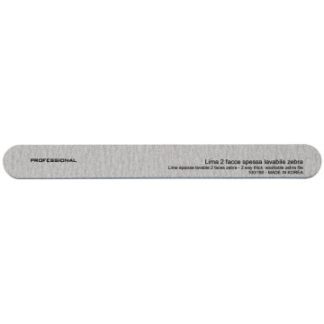 Lima Due Facce Spessa Lavabile Zebra 100/180
