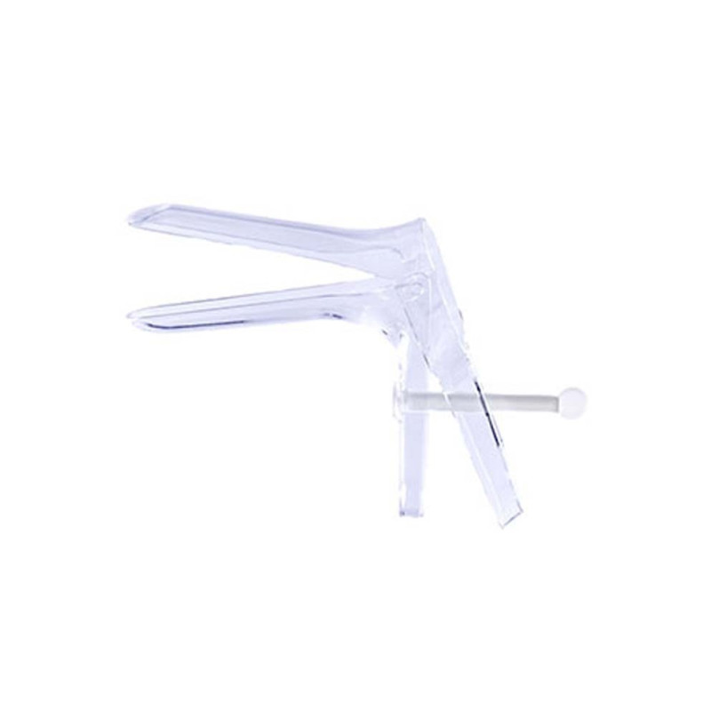 Speculum ginecologico a perno centrale - Ø 20 mm - bianco misura piccola conf. 120 pz. Speculum ginecologico a perno centrale - Ø 20 mm - bianco misura piccola conf. 120 pz.