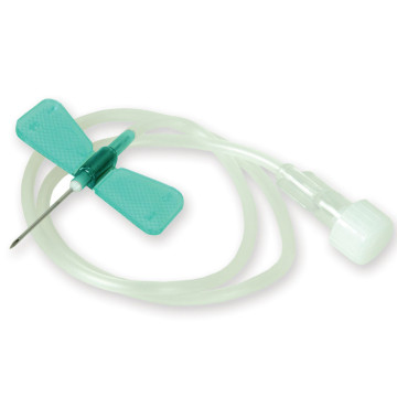 AGO BUTTERFLY 21G L/L 0,8x19 mm verde - sterile Conf. 100 pz