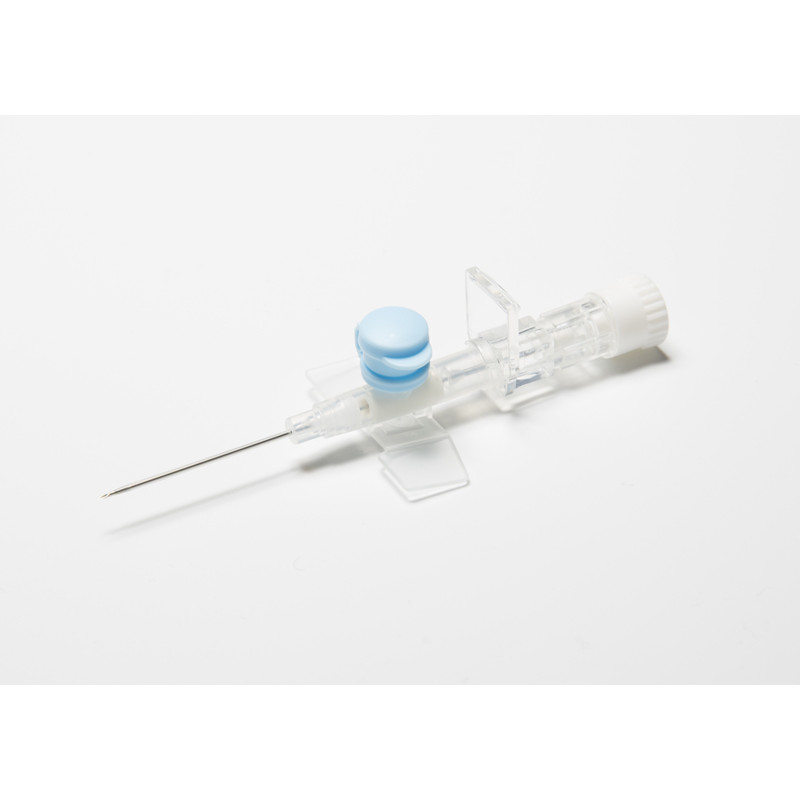 Ago cannula 2 vie Deltamed 16G 45mm col. grigio CF/50