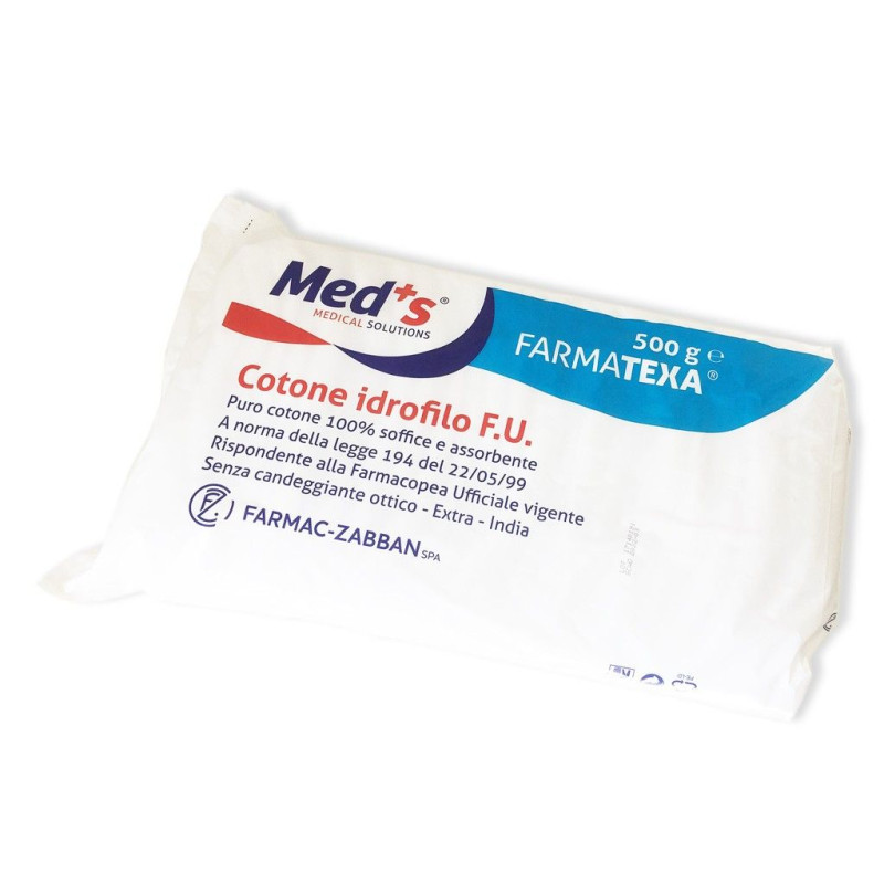 Cotone idrofilo FARMATEXA ZIG-ZAG 500g Cotone idrofilo FARMATEXA ZIG-ZAG 500g