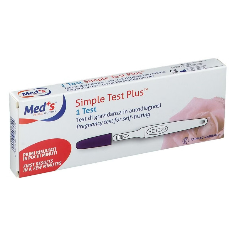 Med's Test di Gravidanza Autodiagnosi - 1 test Med's Test di Gravidanza Autodiagnosi - 1 test