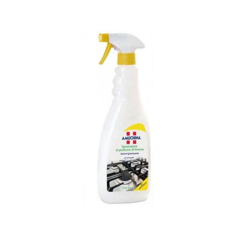 Amuchina sgrassatore igienizzante al profumo di limone ml 750 Amuchina sgrassatore igienizzante al profumo di limone ml 750