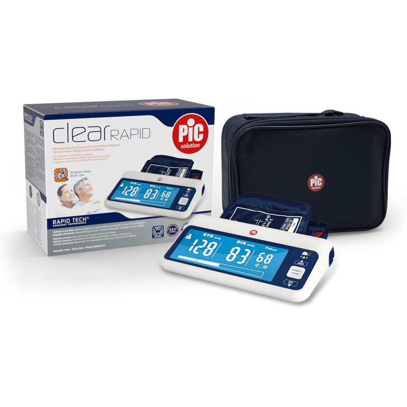 Sfigmomanometro Digitale Da Braccio Pic Solution clearRAPID Sfigmomanometro Digitale Da Braccio Pic Solution clearRAPID