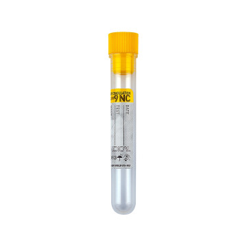 Provette 12x86mm Na C - 0,5 ml giallo - conf.1000 pz.