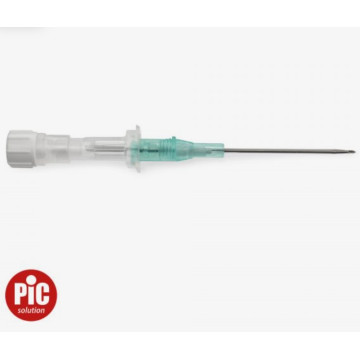 VENOPIC 1 Ago catetere di sicurezza 1 via in PUR G14X45 S/ALI – 50 pz