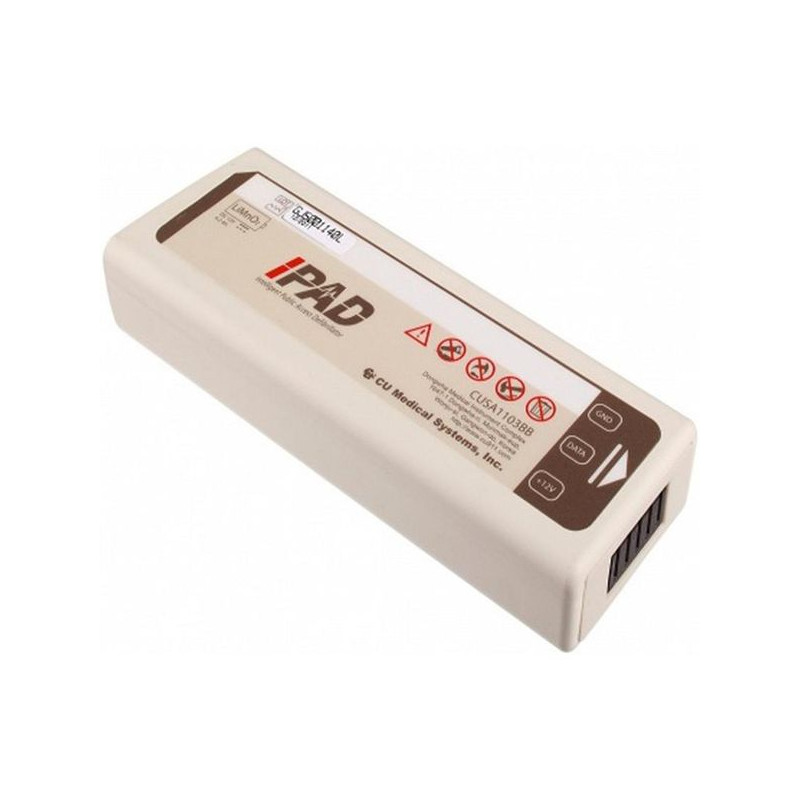 BATTERIA AL LITIO LiMnO2 alta capacità per Defibrillatore iPAD CU-SP1 35340/1 - monouso BATTERIA AL LITIO LiMnO2 alta capacità per Defibrillatore iPAD CU-SP1 35340/1 - monouso