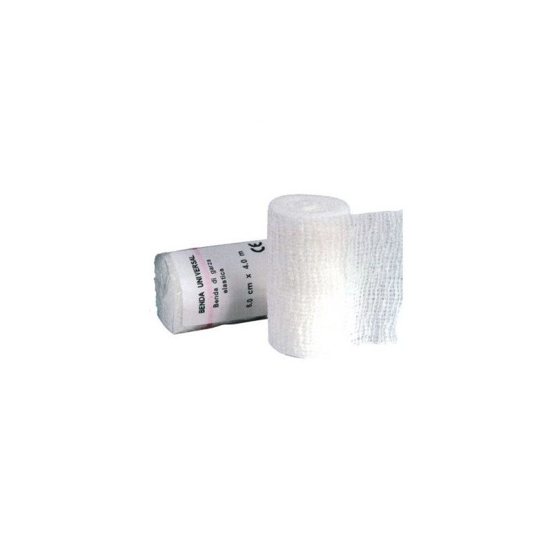 BENDA DI GARZA ELASTICA CM10X4MT UNIVERSAL BENDA DI GARZA ELASTICA CM10X4MT UNIVERSAL