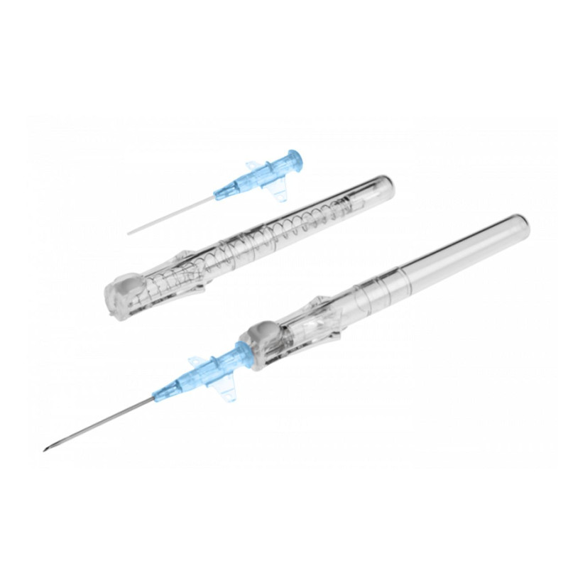 BD Insyte-W Autoguard Aghi cannula con alette 22G 0,9 × 25 mm - blu - conf.50 pz. BD Insyte-W Autoguard Aghi cannula con alette 22G 0,9 × 25 mm - blu - conf.50 pz.