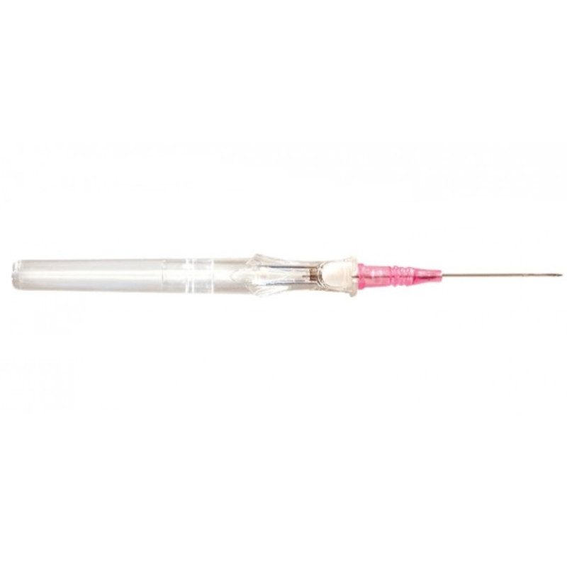 BD Insyte Autoguard Aghi cannula senza alette 20G 1,1 × 48 mm - rosa - conf.50 pz. BD Insyte Autoguard Aghi cannula senza alette 20G 1,1 × 48 mm - rosa - conf.50 pz.