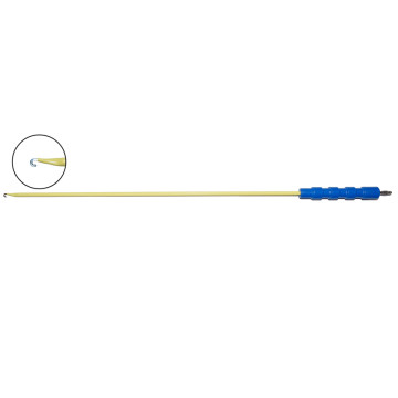 Elettrodo uncino J per laparoscopia per elettrobisturi monopolare - 47 cm