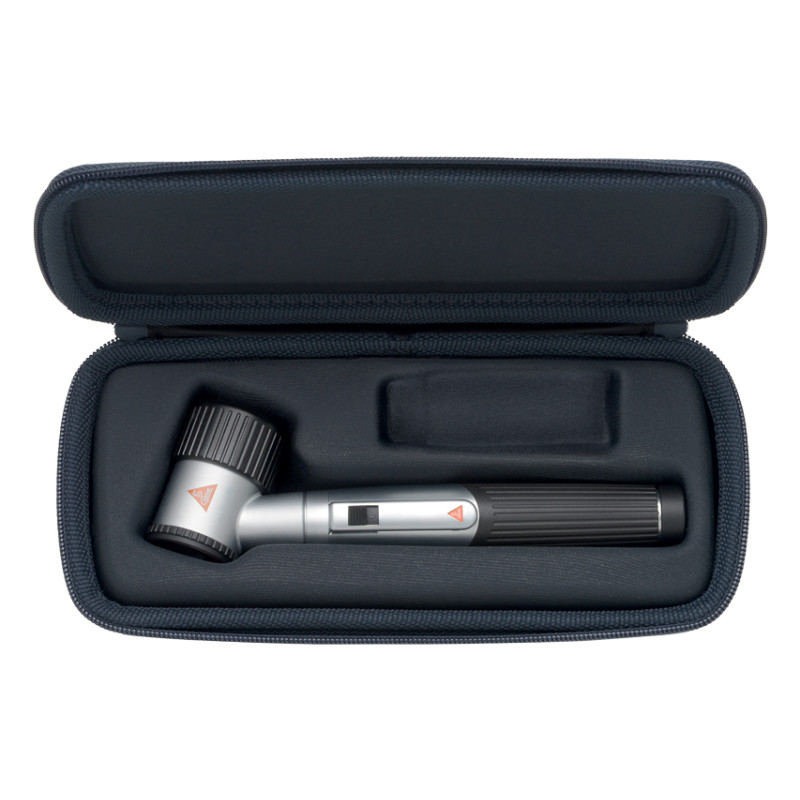 Set dermatoscopio Heine Mini 3000® LED piastrina con scala e astuccio Set dermatoscopio Heine Mini 3000® LED piastrina con scala e astuccio