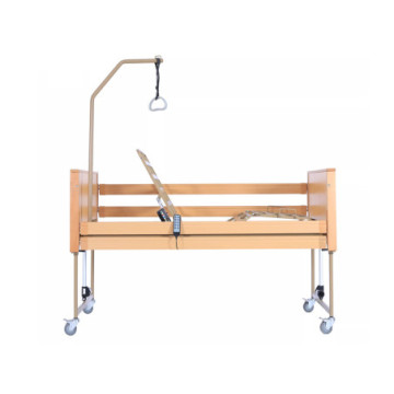 Letto degenza a 4 snodi elettricoad altezza variabile 84-125 cm - su ruote