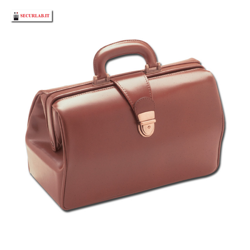 Borsa Medicale in pelle - Colore castagna Borsa Medicale in pelle - Colore castagna