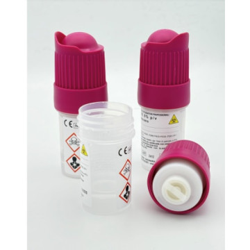 Contenitore di sicurezza BIOPROTEKTOR20 preriempito con formaldeide 8% colorata e 10 ml di acqua - conf.24 pz.