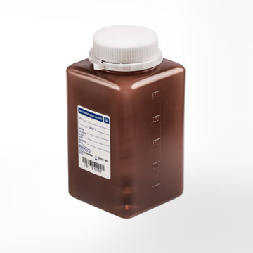 Bottiglia acque PP ambra sterile 500 ml senza tiosolfato - Conf.120 pz.